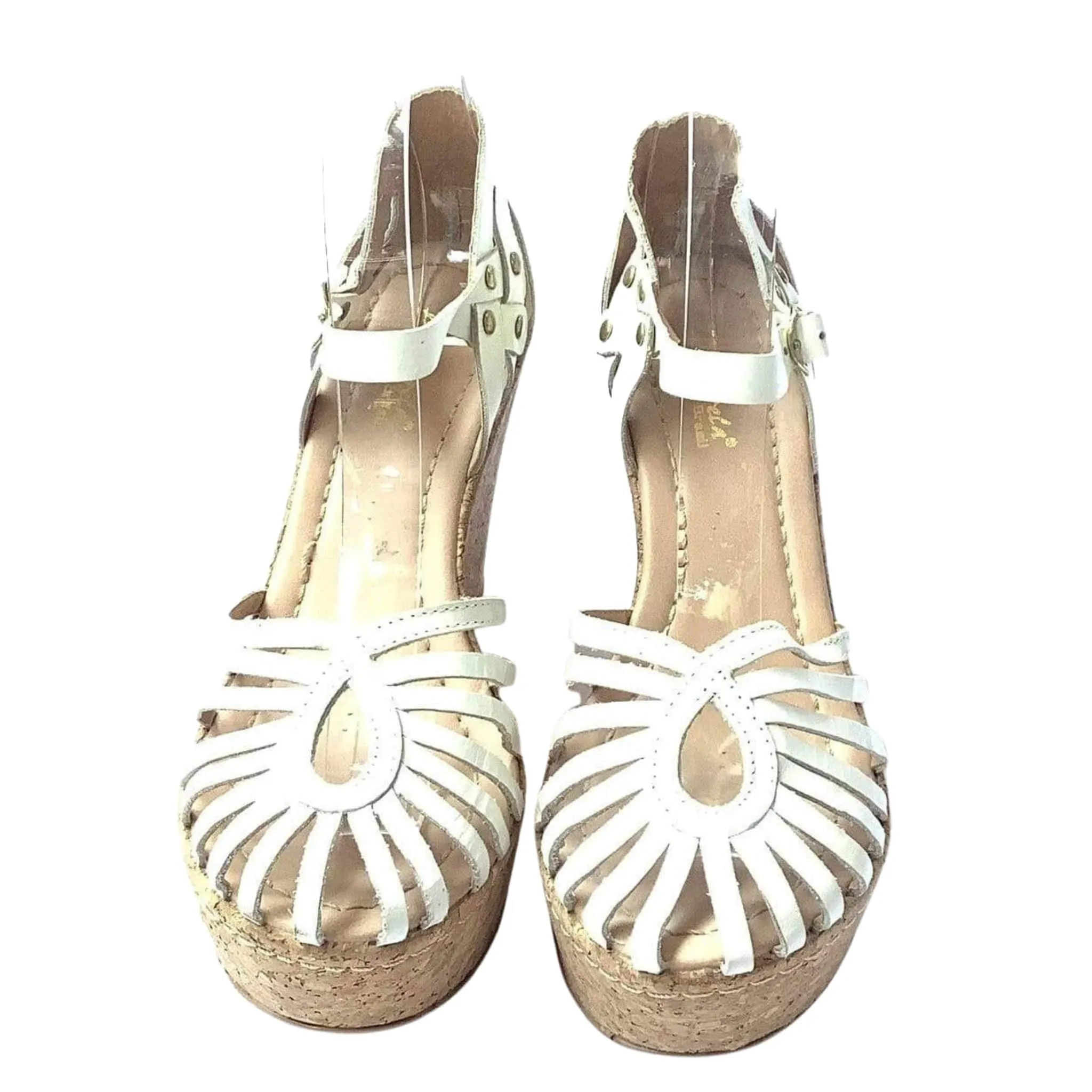 Caged Platform Sandals