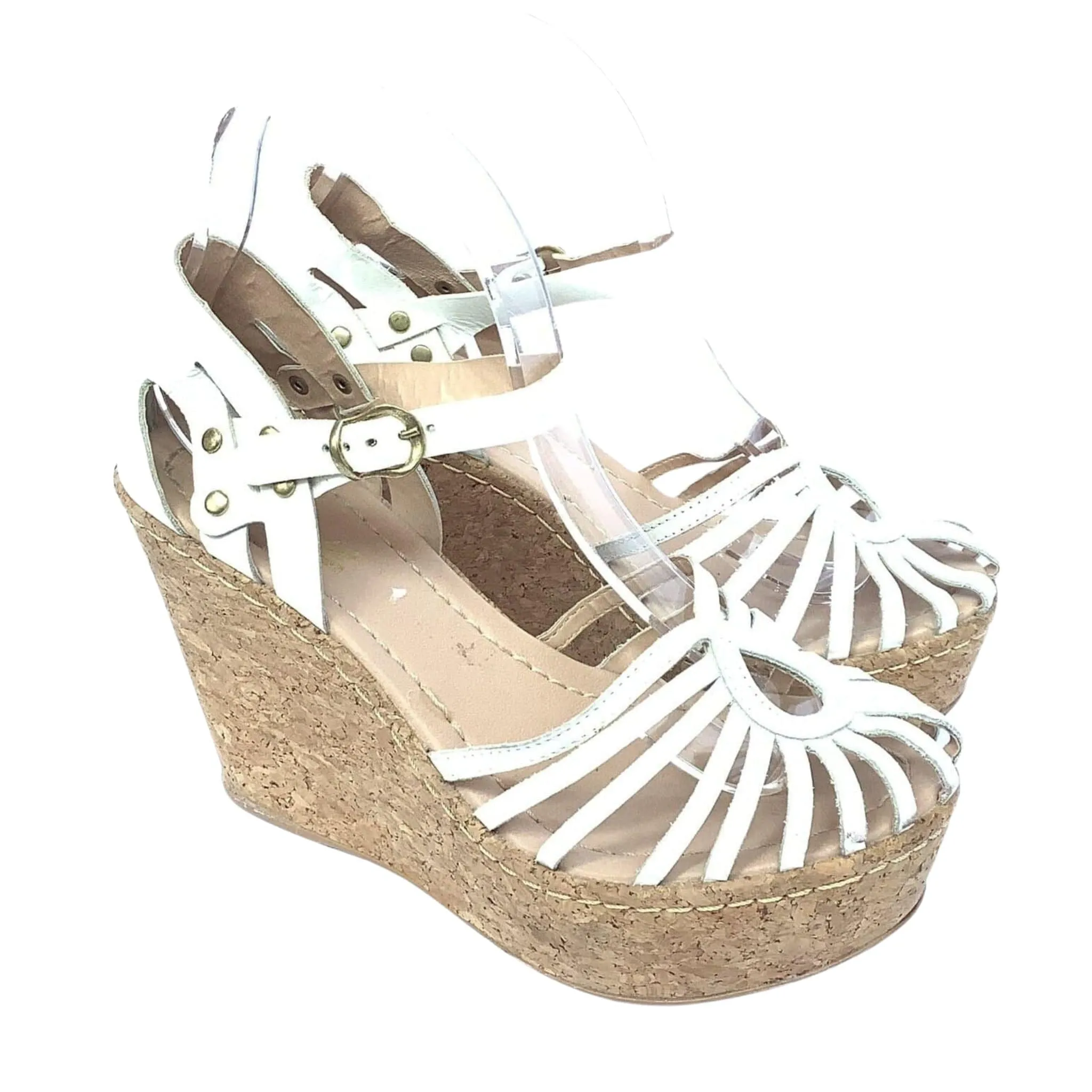 Caged Platform Sandals