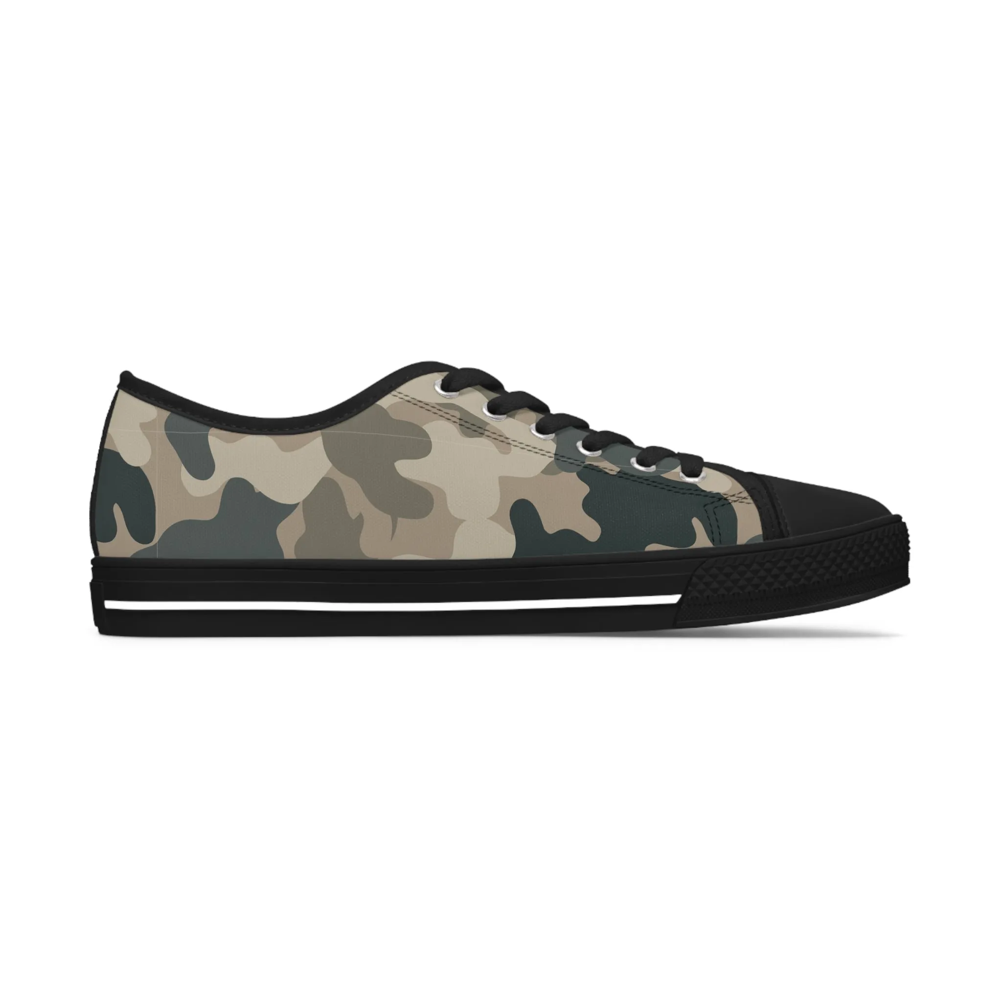 Camo no 7  Women's Low Top Sneakers