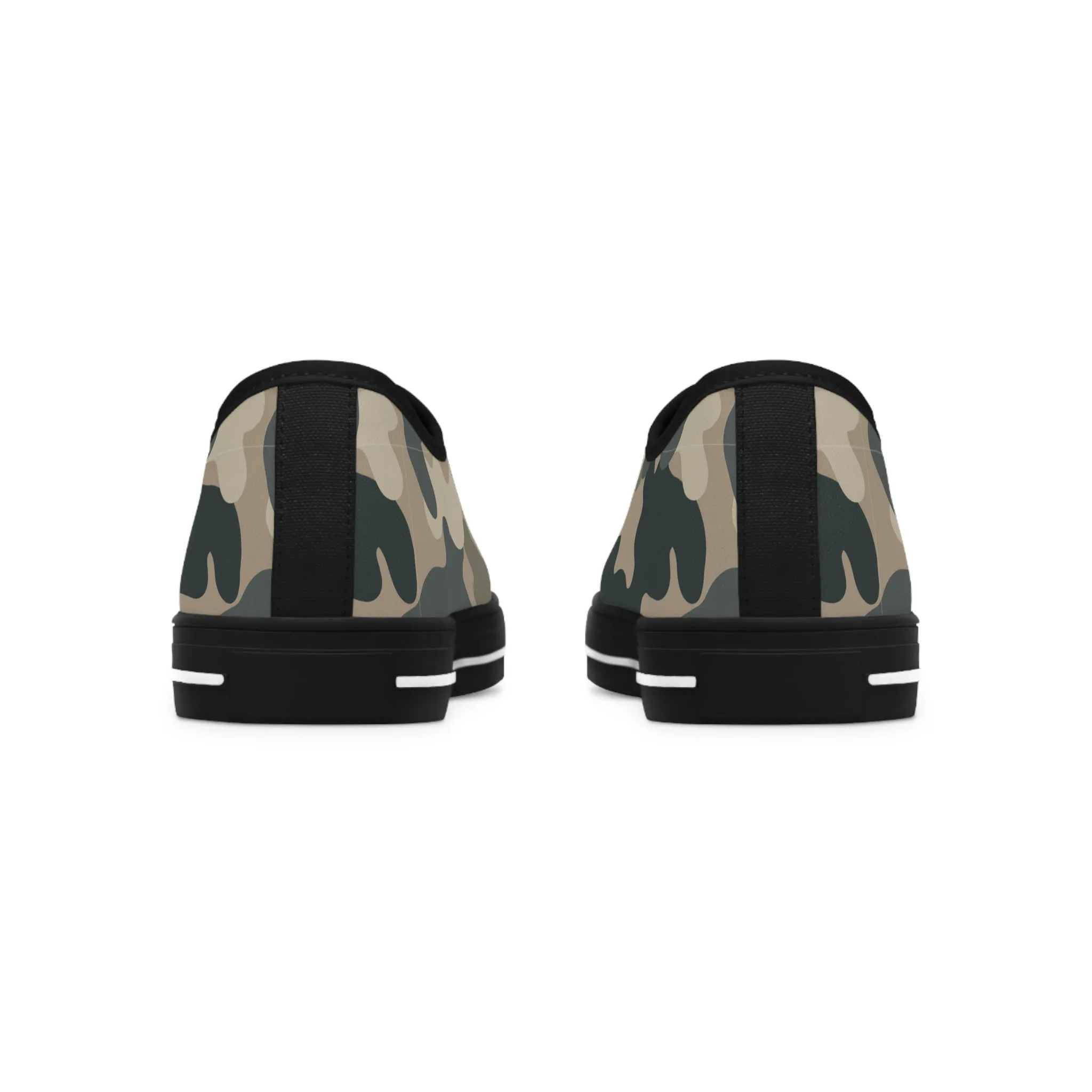 Camo no 7  Women's Low Top Sneakers