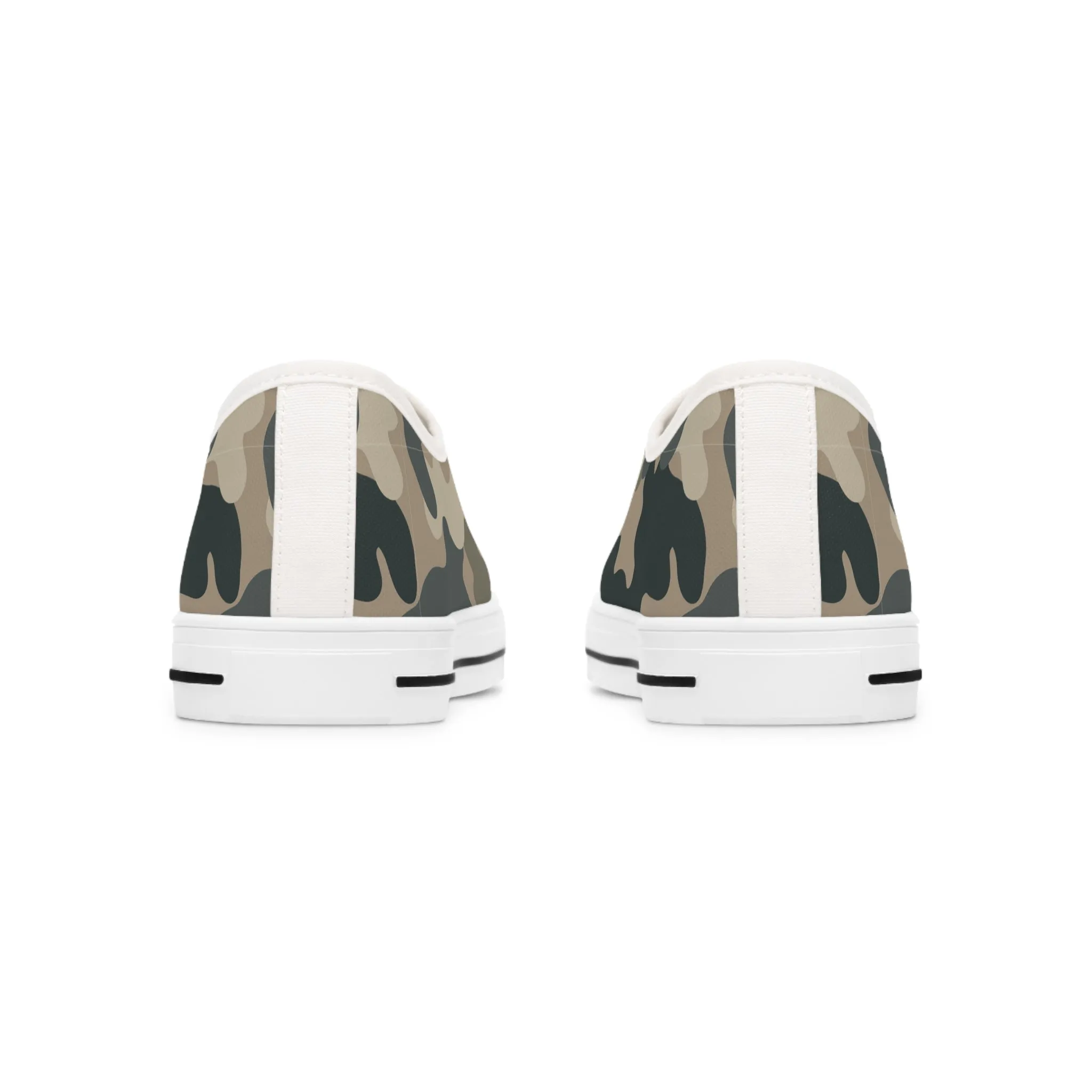 Camo no 7  Women's Low Top Sneakers
