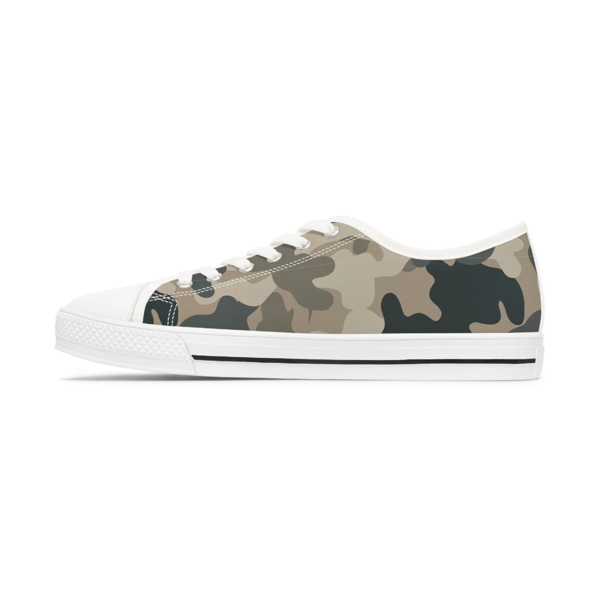 Camo no 7  Women's Low Top Sneakers