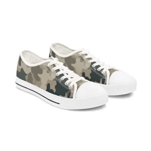 Camo no 7  Women's Low Top Sneakers