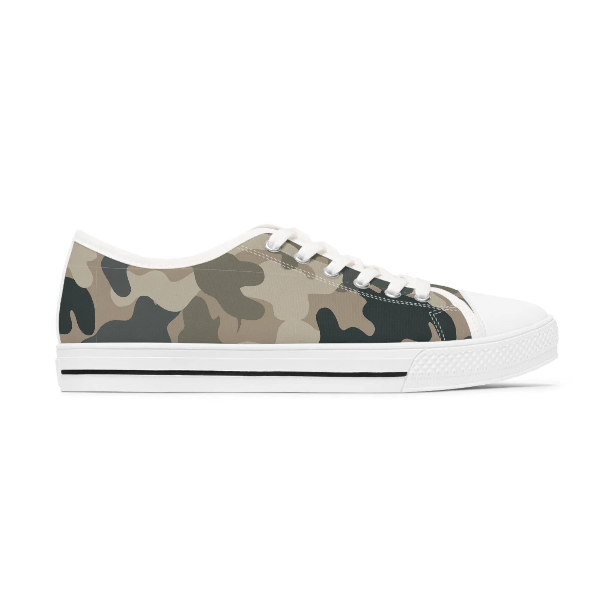 Camo no 7  Women's Low Top Sneakers