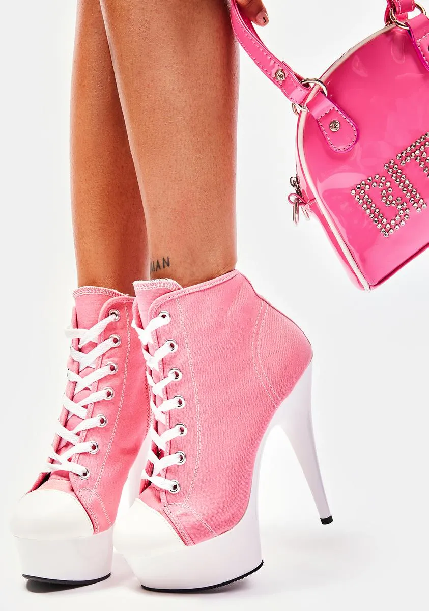 Candy Find Delight Platform Heels