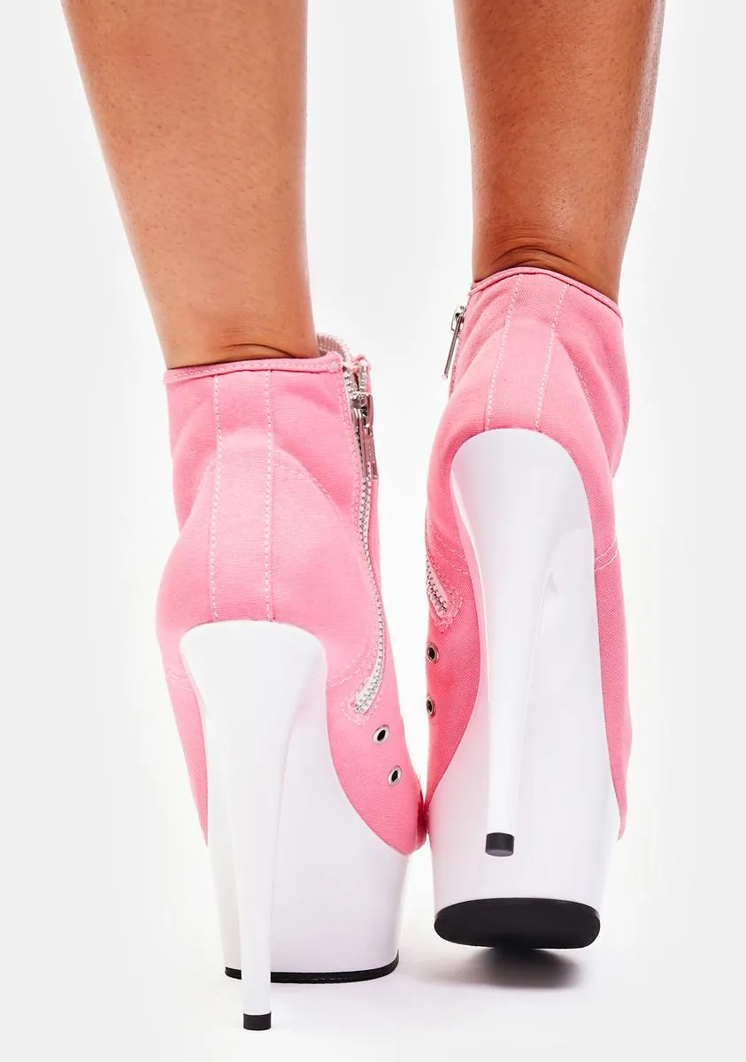Candy Find Delight Platform Heels