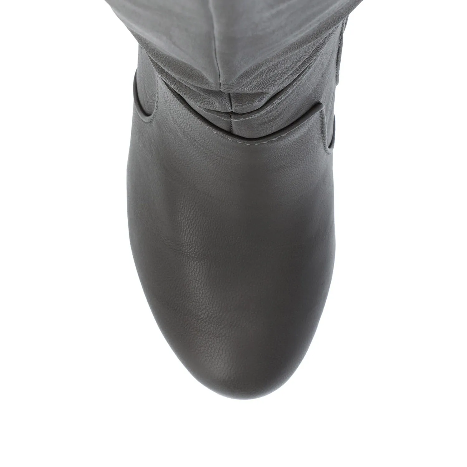CARVER KNEE-HIGH BOOTS IN WIDE CALF
