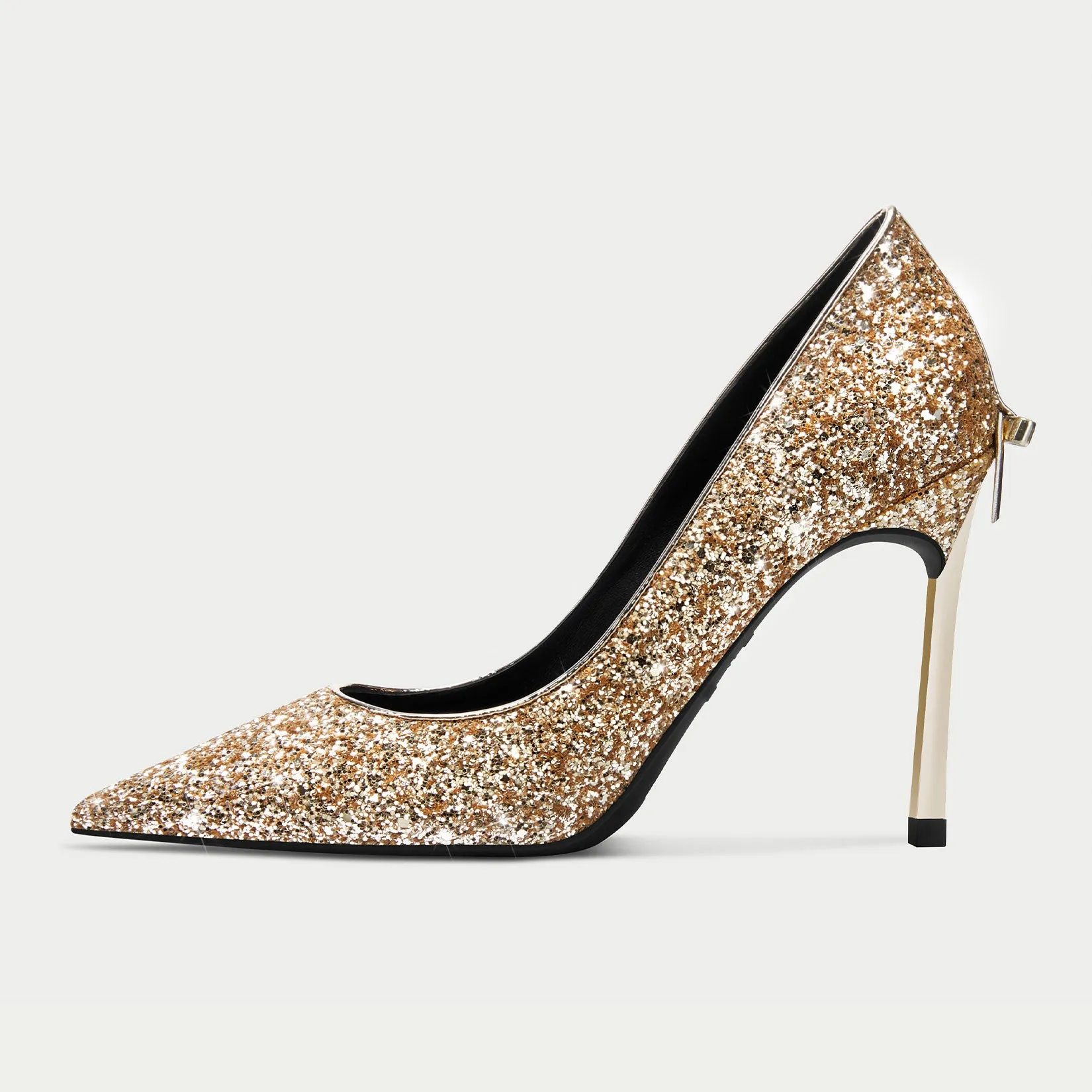 Castamere Women Stiletto High Heel Close Pointed Toe Slip-on Pumps Bow-Knot Wedding Party Sexy Dress Classic Shoes