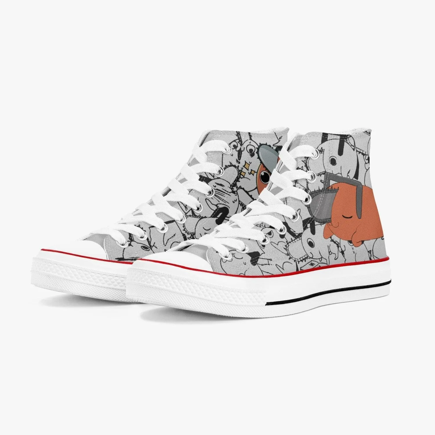Chainsaw Man Pochita - A-Star High Anime Shoes