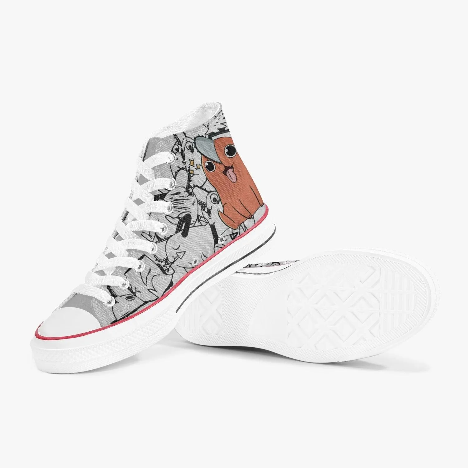 Chainsaw Man Pochita - A-Star High Anime Shoes