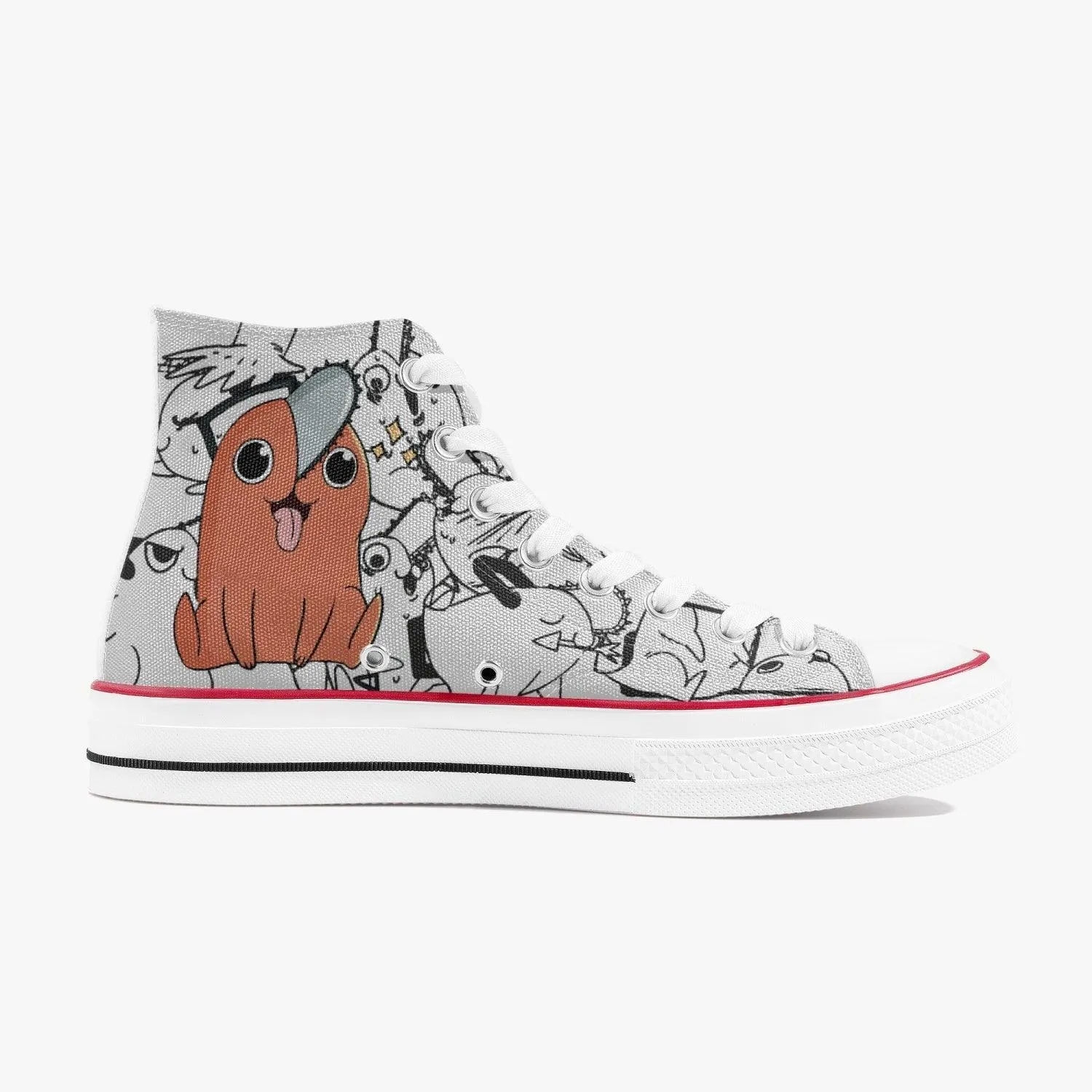 Chainsaw Man Pochita - A-Star High Anime Shoes