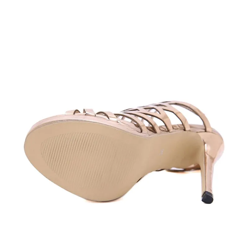 Champagne Buckle Back Strap