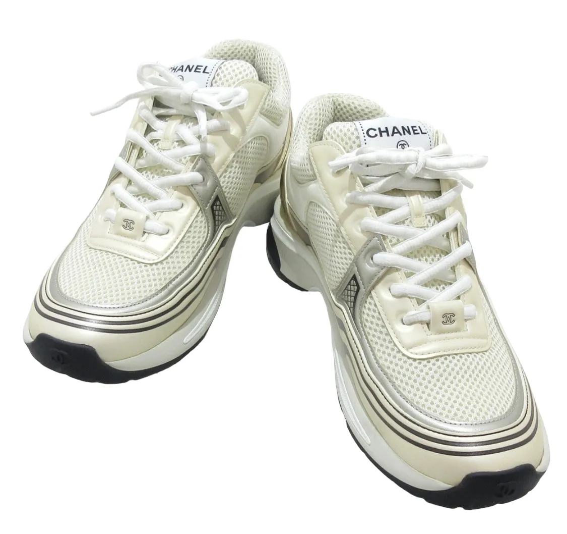Chanel CC Sneakers, 39.5