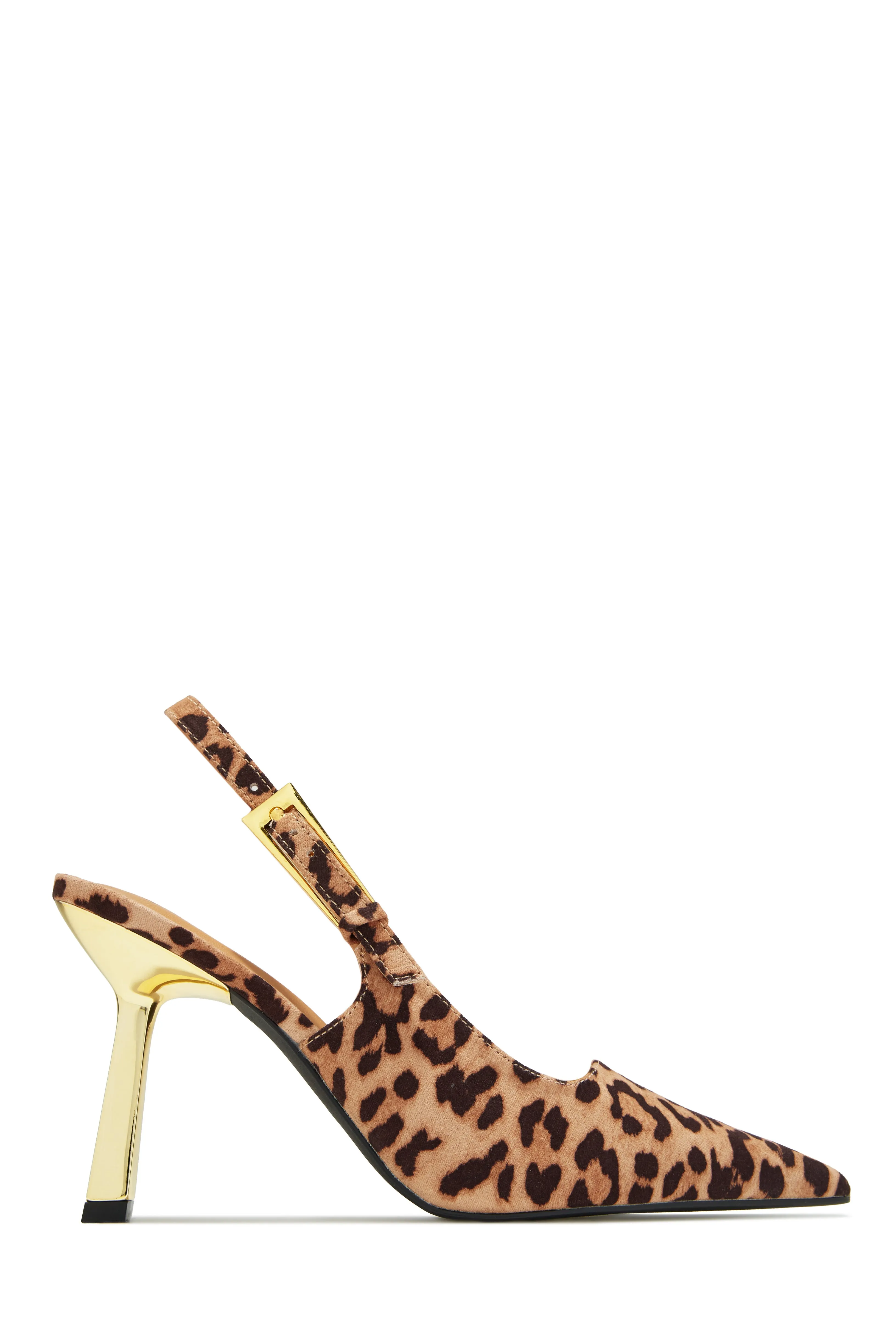 Charlotte Slingback Pumps - Leopard