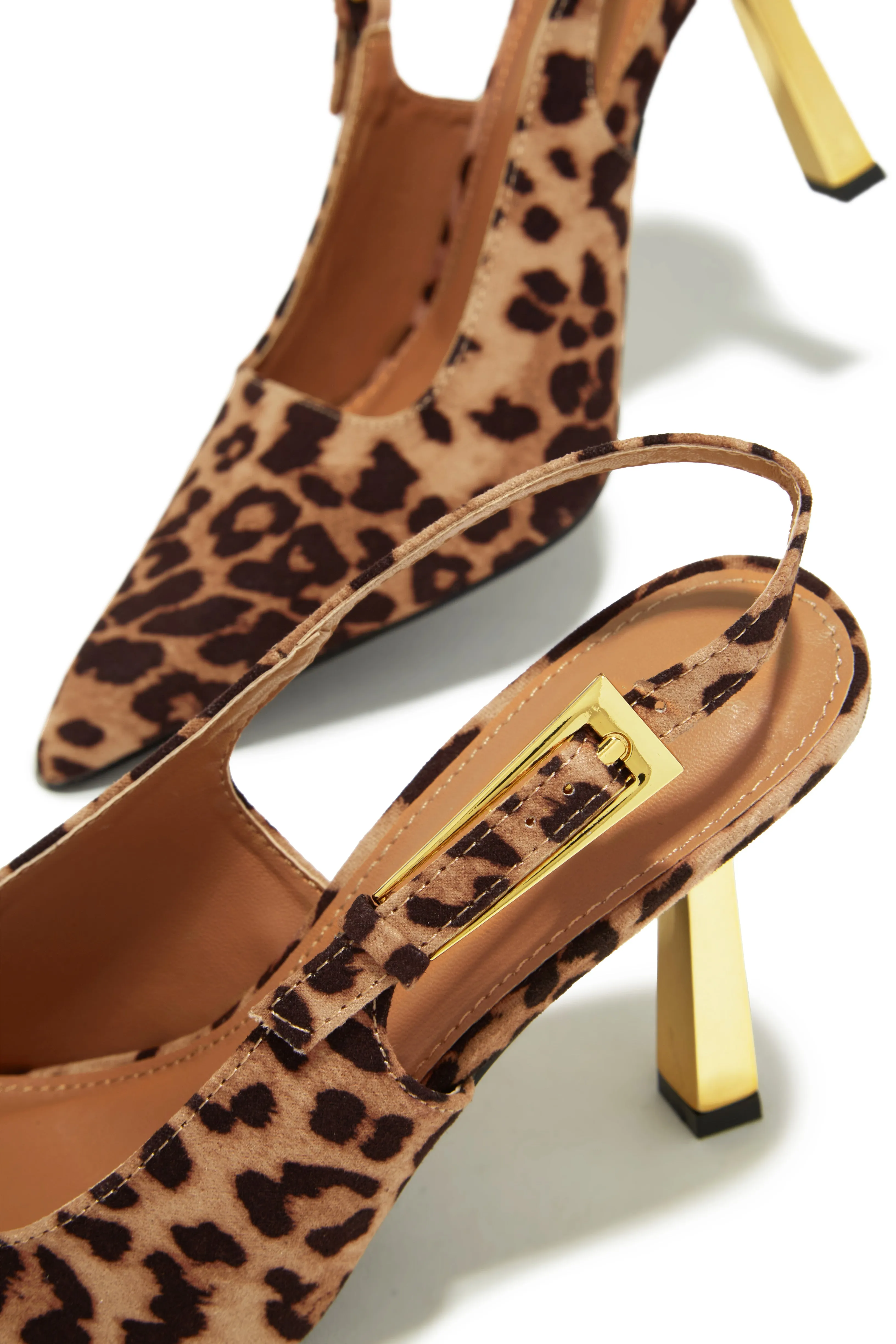 Charlotte Slingback Pumps - Leopard
