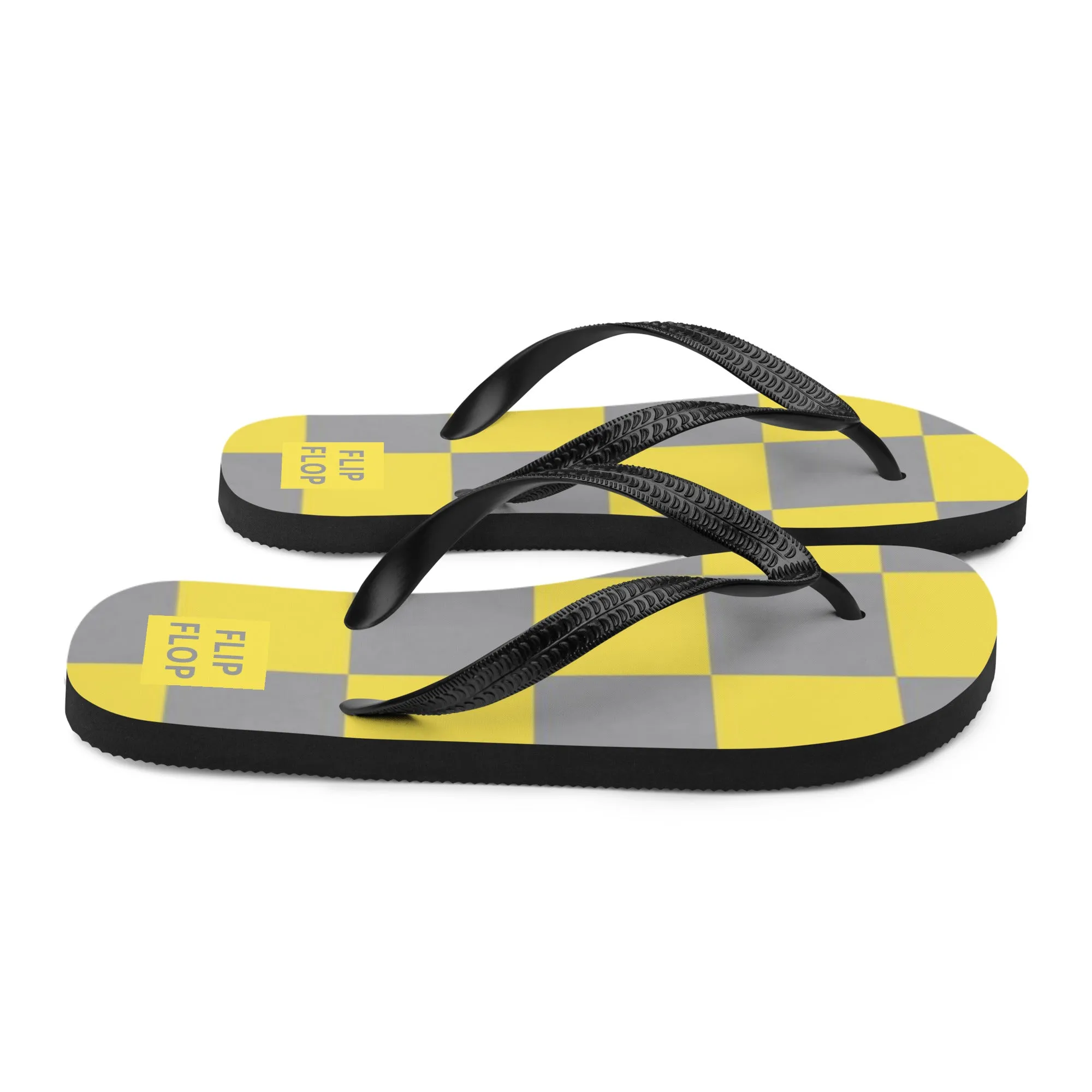 CHECKERBOARD Flip Flops Designed by Alice Lowe