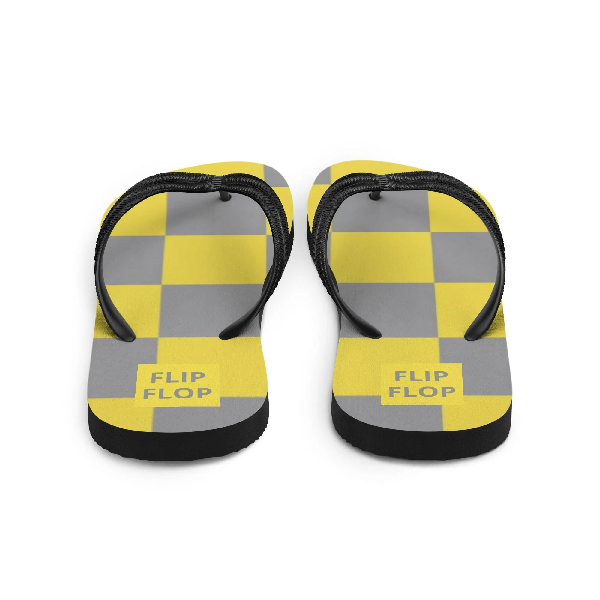 CHECKERBOARD Flip Flops Designed by Alice Lowe