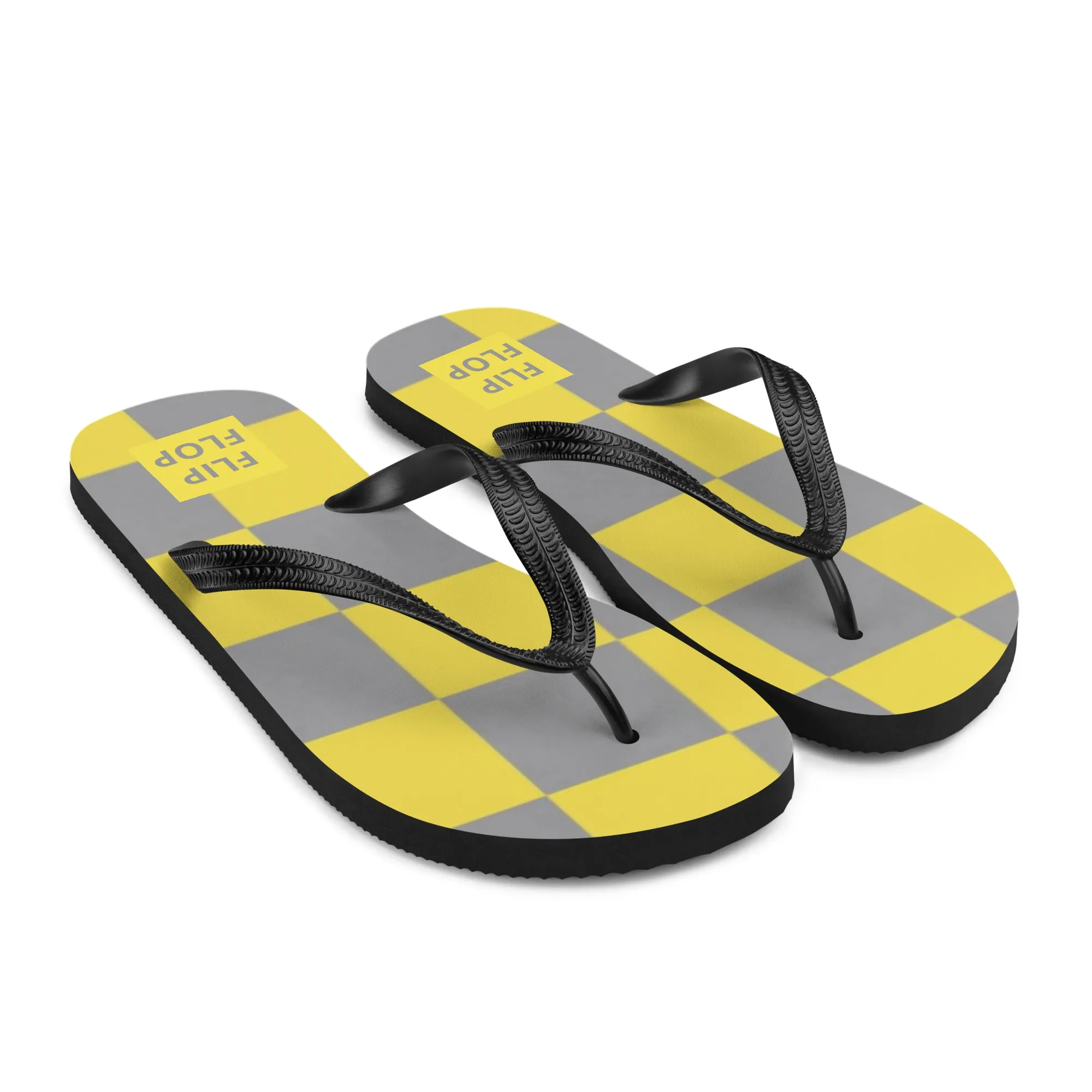 CHECKERBOARD Flip Flops Designed by Alice Lowe