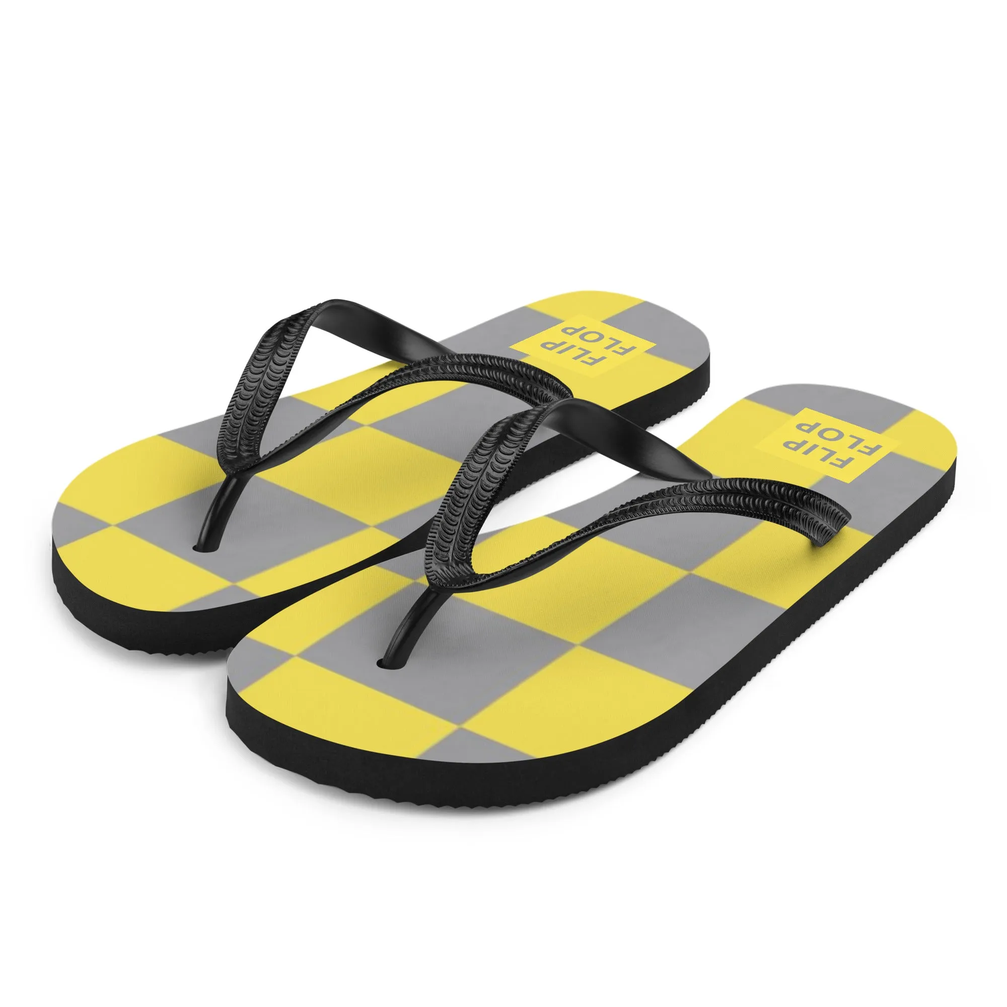 CHECKERBOARD Flip Flops Designed by Alice Lowe