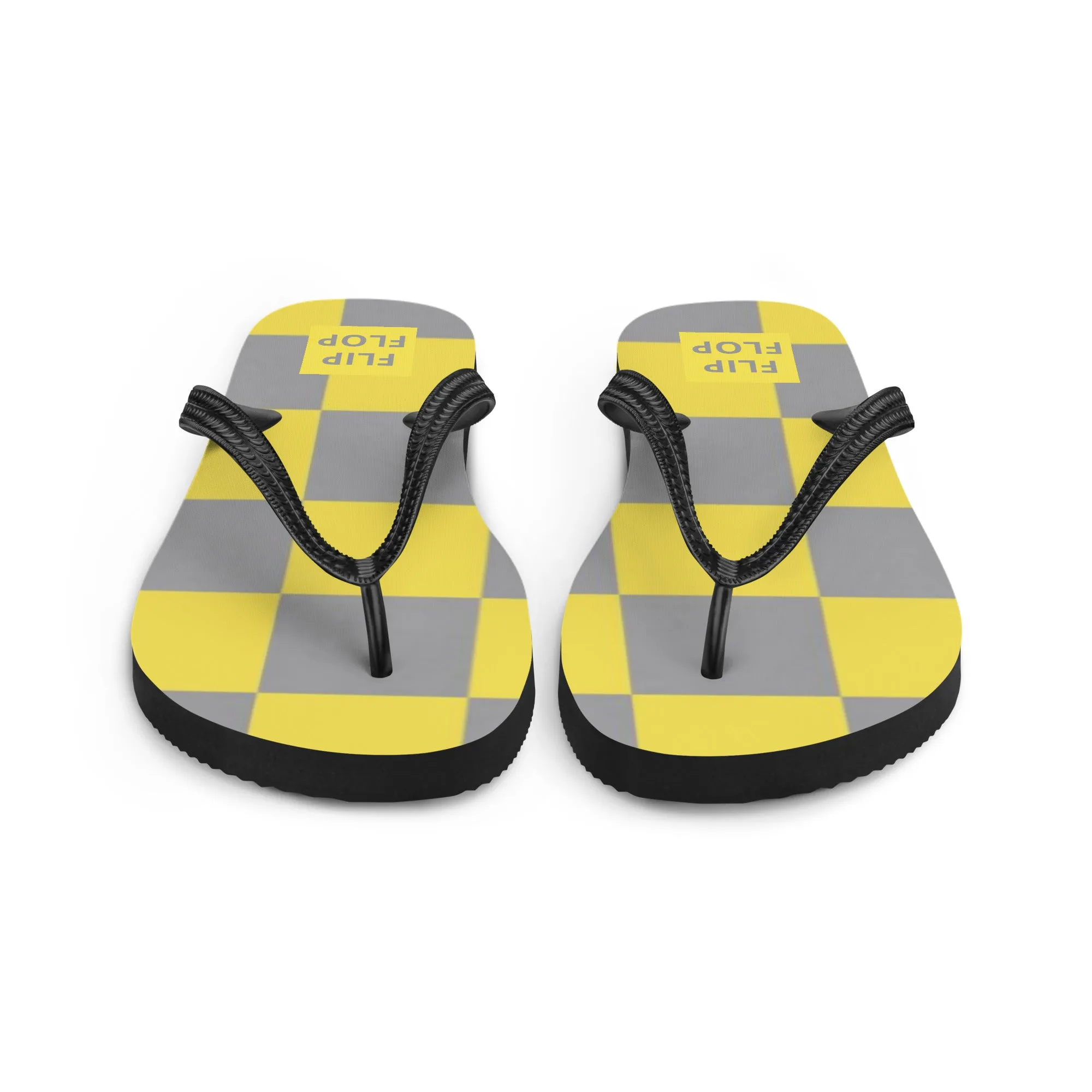 CHECKERBOARD Flip Flops Designed by Alice Lowe