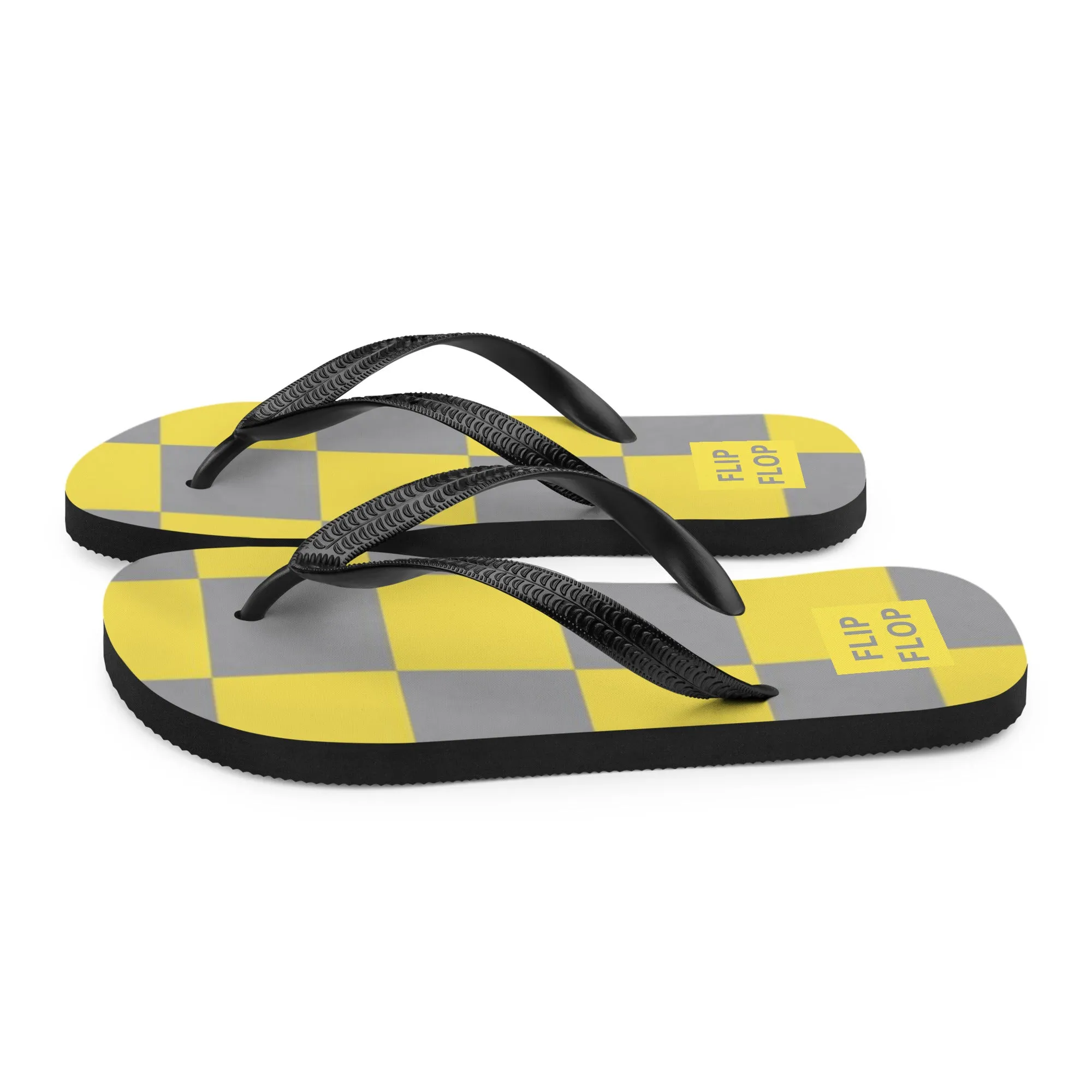 CHECKERBOARD Flip Flops Designed by Alice Lowe
