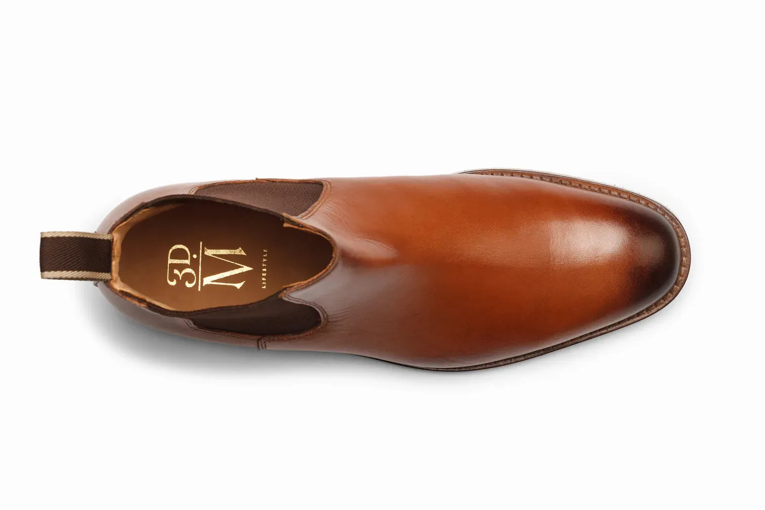 Chelsea Boot - Burnished Tan