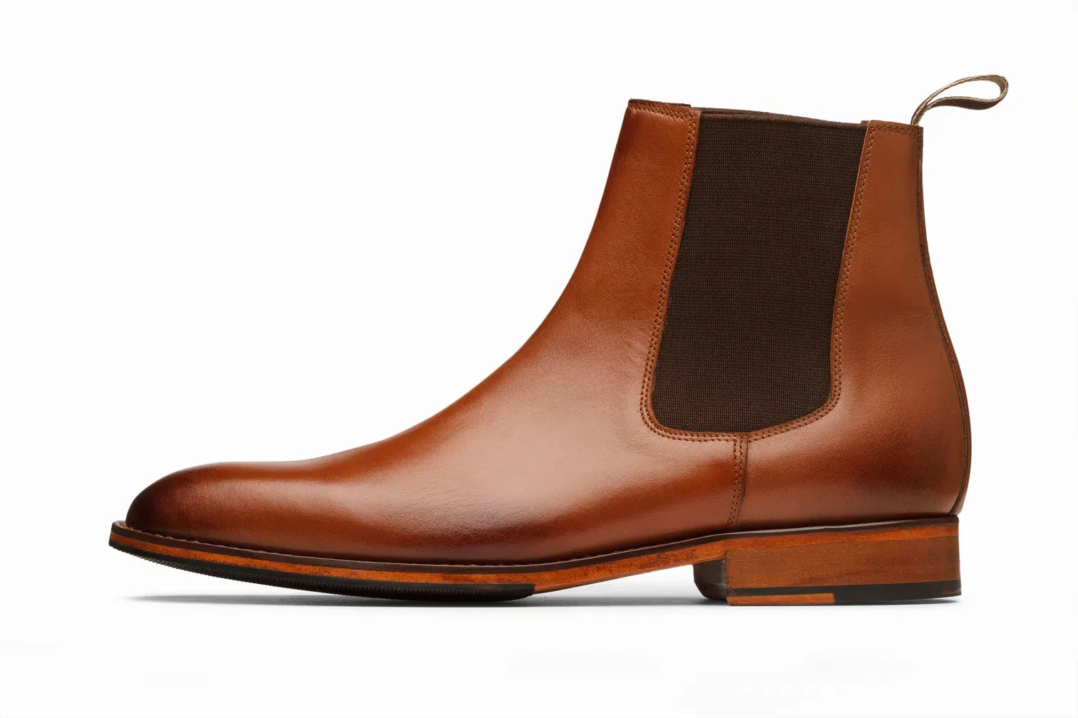 Chelsea Boot - Burnished Tan