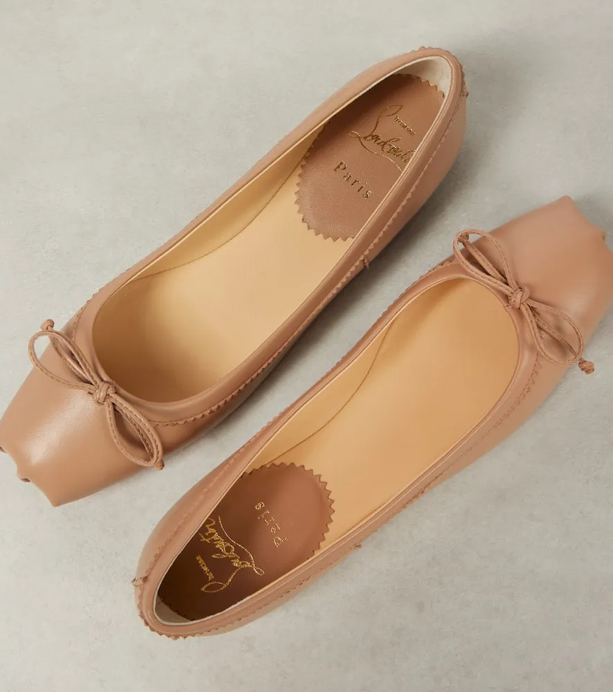 Christian Louboutin Mamadrague leather ballet flats