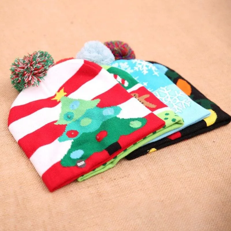 Christmas LED lights hat