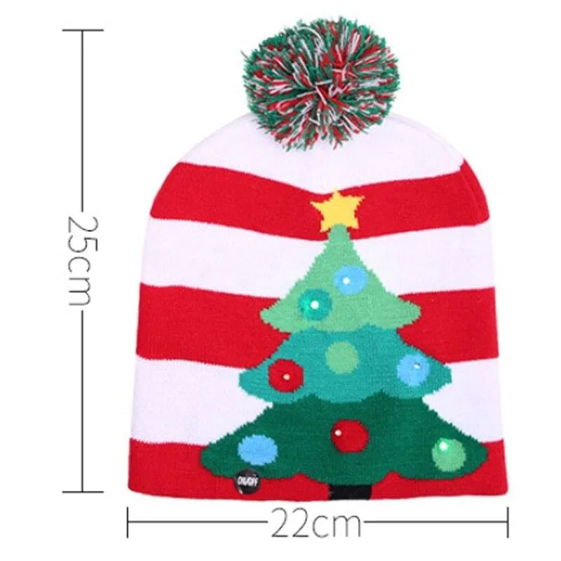 Christmas LED lights hat