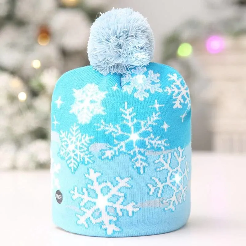 Christmas LED lights hat