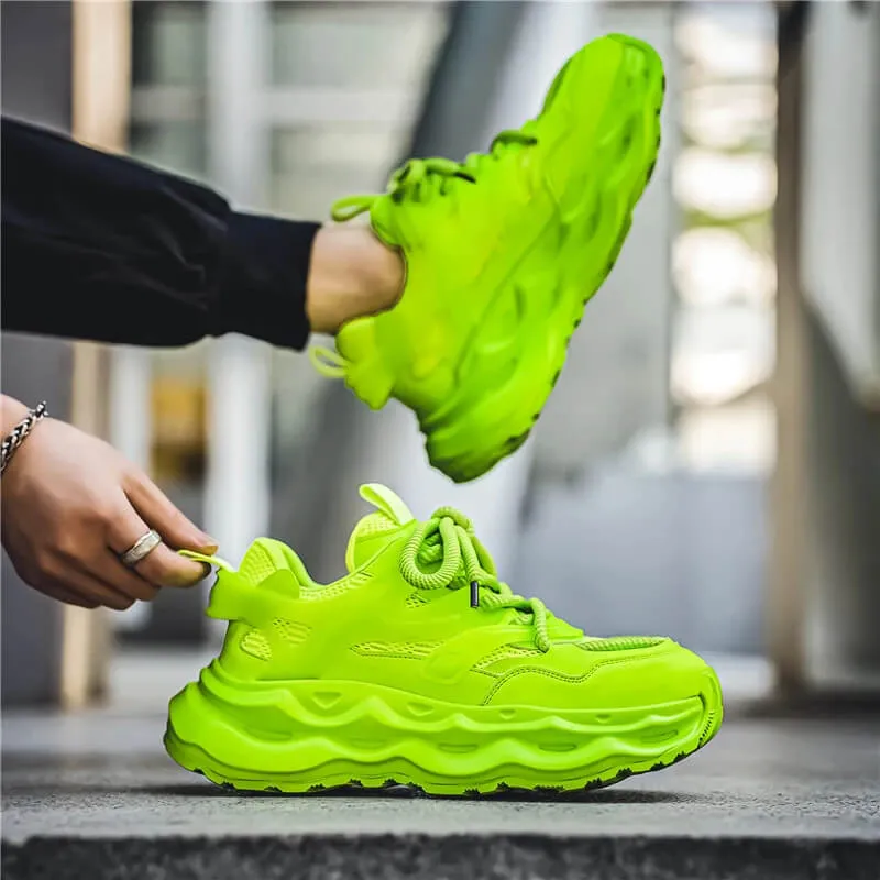 Chunky Sneakers Velzard Glow ugly shoes 2024