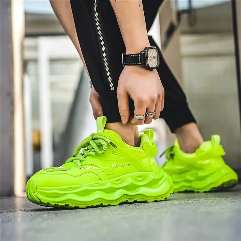 Chunky Sneakers Velzard Glow ugly shoes 2024
