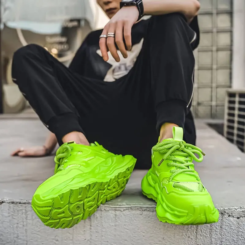 Chunky Sneakers Velzard Glow ugly shoes 2024
