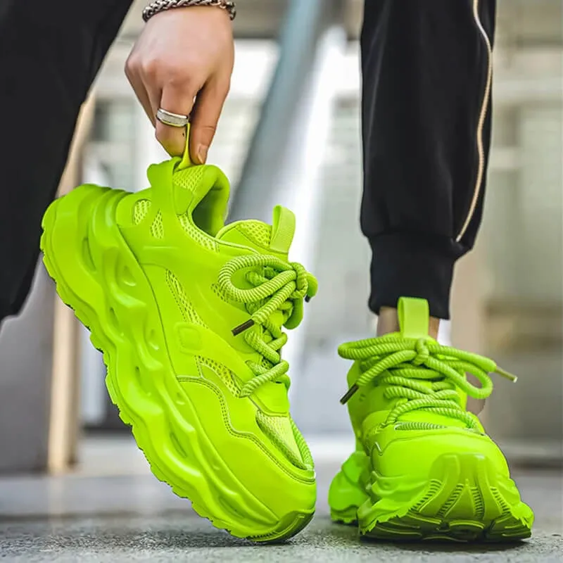 Chunky Sneakers Velzard Glow ugly shoes 2024