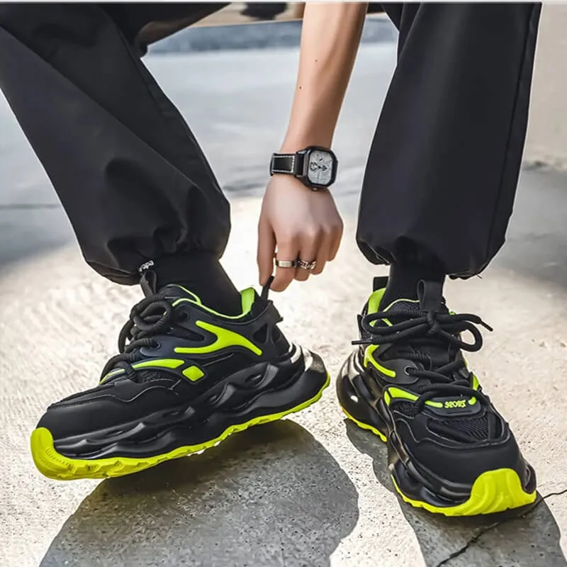Chunky Sneakers Velzard Glow ugly shoes 2024
