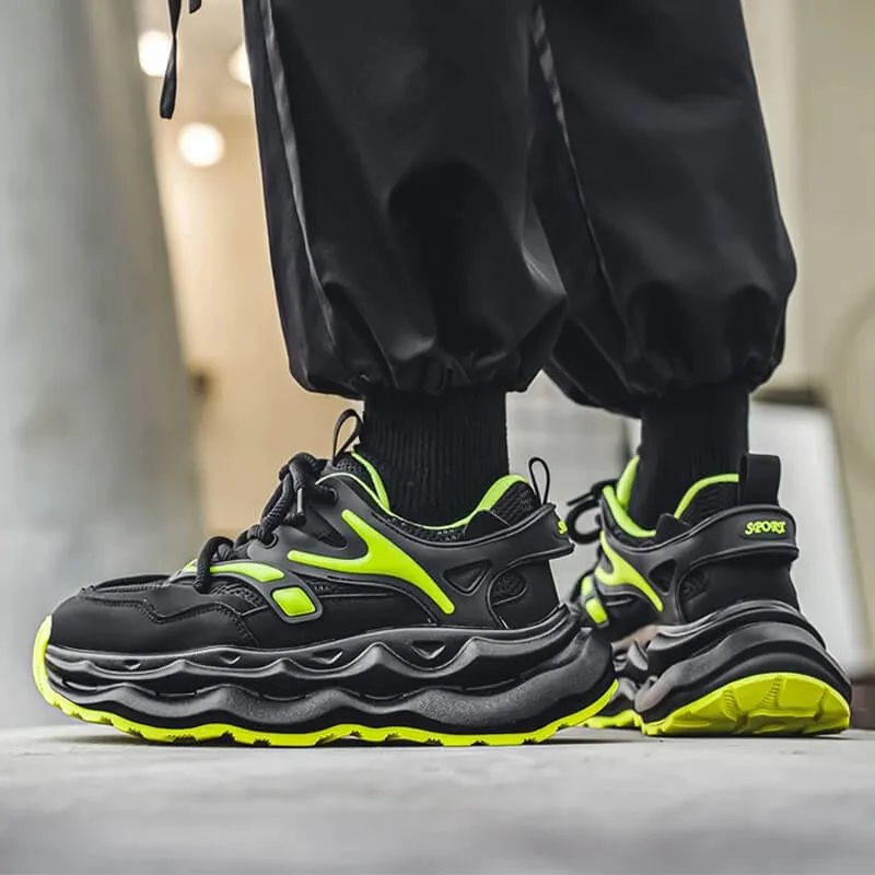 Chunky Sneakers Velzard Glow ugly shoes 2024