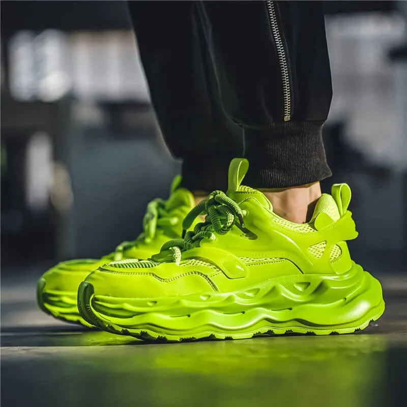 Chunky Sneakers Velzard Glow ugly shoes 2024