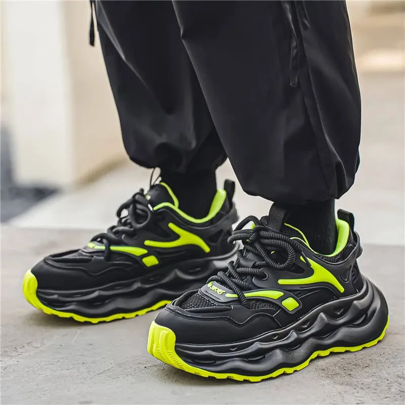 Chunky Sneakers Velzard Glow ugly shoes 2024
