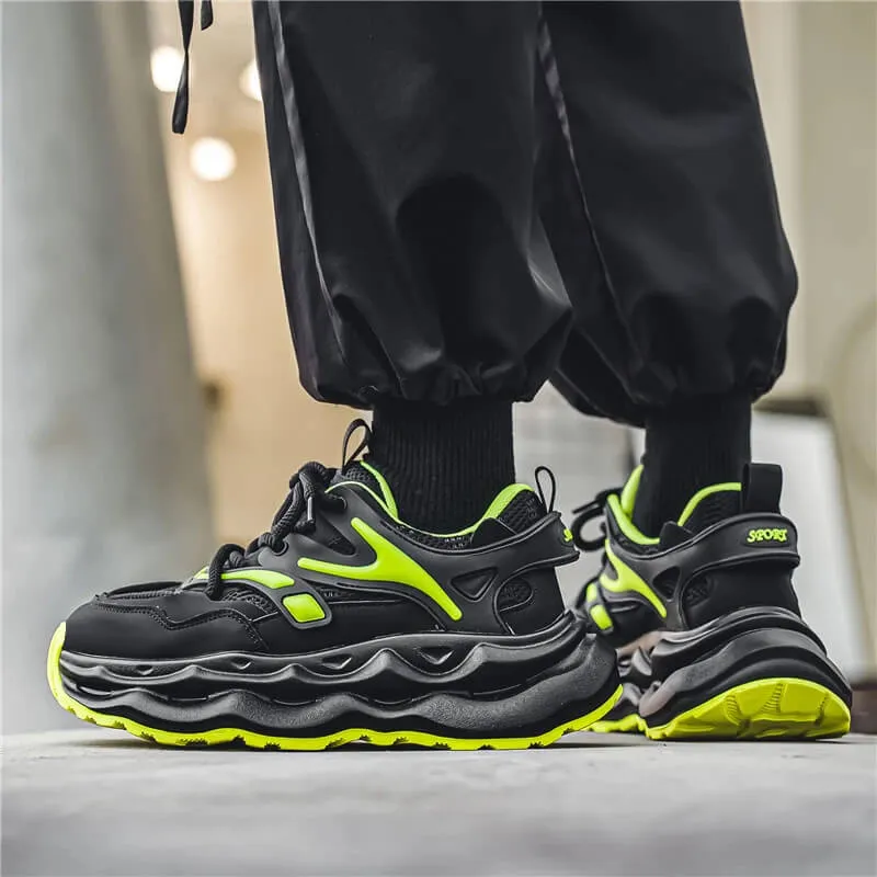 Chunky Sneakers Velzard Glow ugly shoes 2024