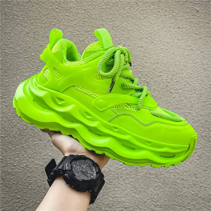 Chunky Sneakers Velzard Glow ugly shoes 2024