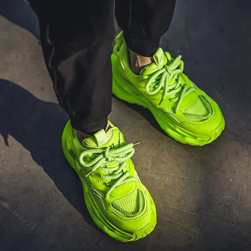 Chunky Sneakers Velzard Glow ugly shoes 2024