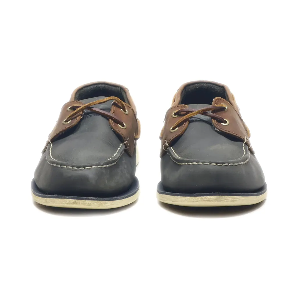 Clarks Port View Moccasins Leather Black Colour For Women