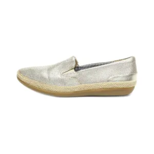 Clarks Slip Ons Leather Gold Colour For Women