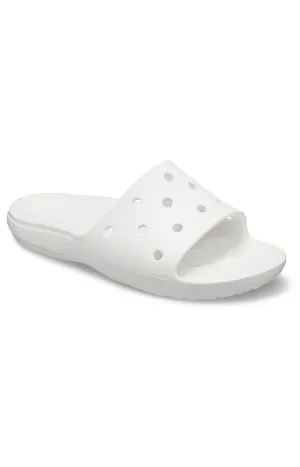 Classic Crocs Slides   White