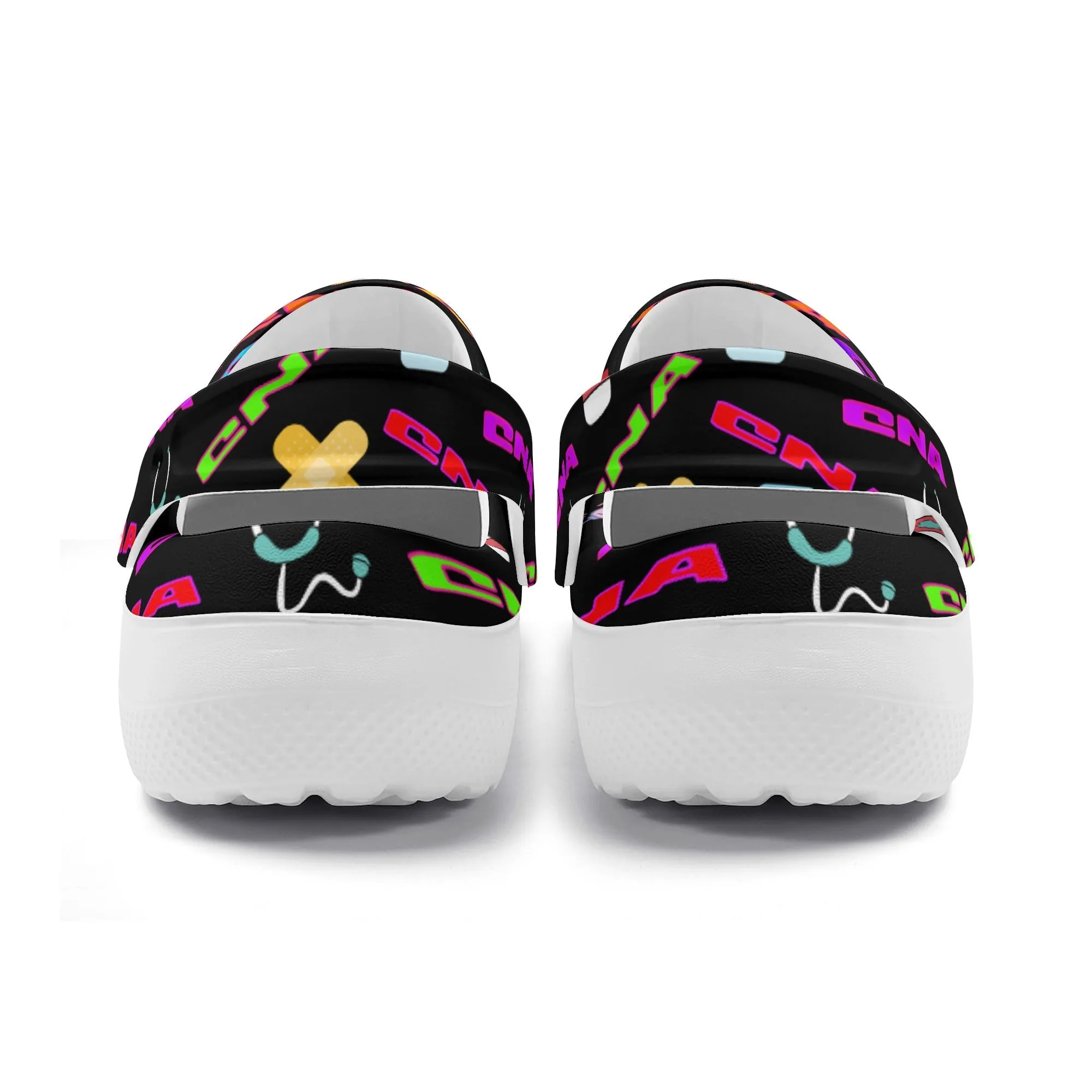 CNA Womens Lightweight Nursing Slip On Clogs - 2 colors