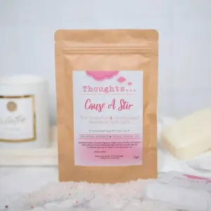 Coconut & Essential Oils Pink Himalayan Bath Salts (100g)