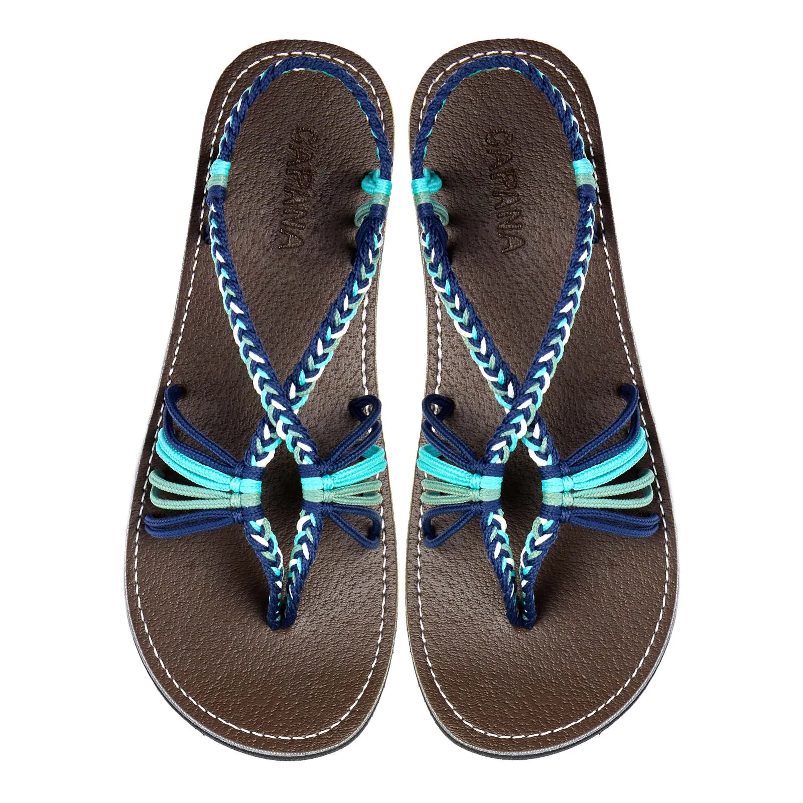 Cocoon- Marine Pistachio Rope Sandals