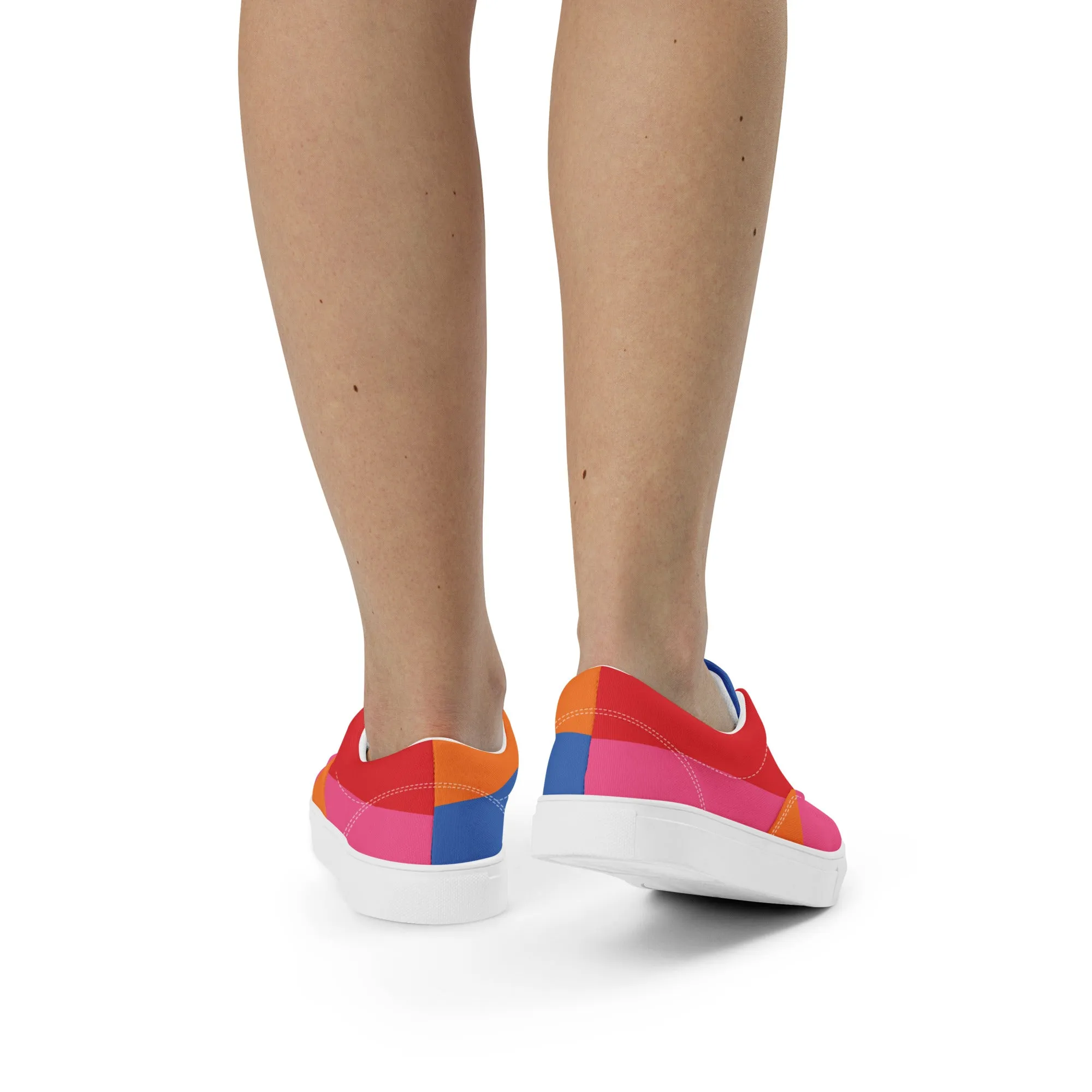 COLORFUL Women’s Lace-Up Canvas Shoes (80's Flow)