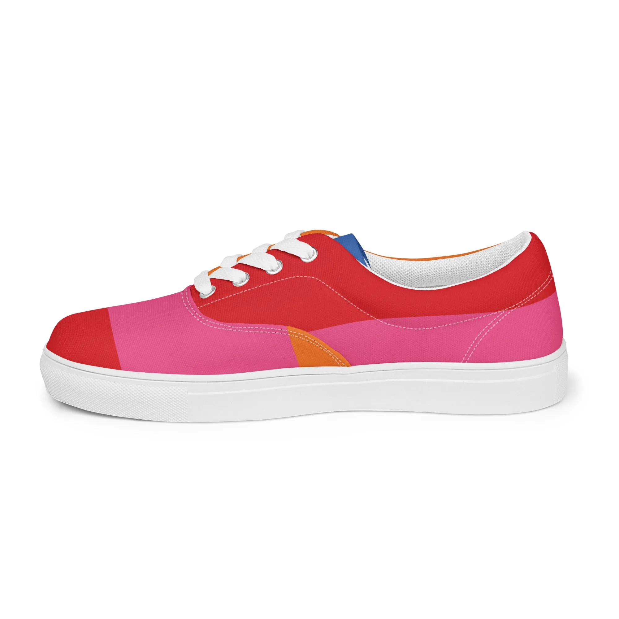 COLORFUL Women’s Lace-Up Canvas Shoes (80's Flow)